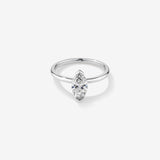 Stunning 1.25 CT Marquise Moissanite Engagement Ring Solitaire Design 1