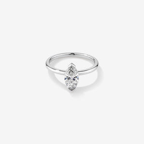 Stunning 1.25 CT Marquise Moissanite Engagement Ring Solitaire Design