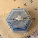 Stunning 2.0 CT Oval Moissanite Engagement Ring with Solitaire Design 9