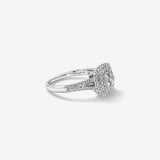 Stunning 0.65 CT Round Moissanite Engagement Ring with Cathedral Design 4