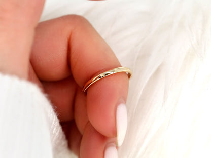 Stunning Celestial Ring Metal Wedding Bands 3