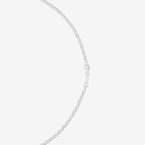 Round Cut Cubic Zirconia in 925 Sterling Silver Necklace 5