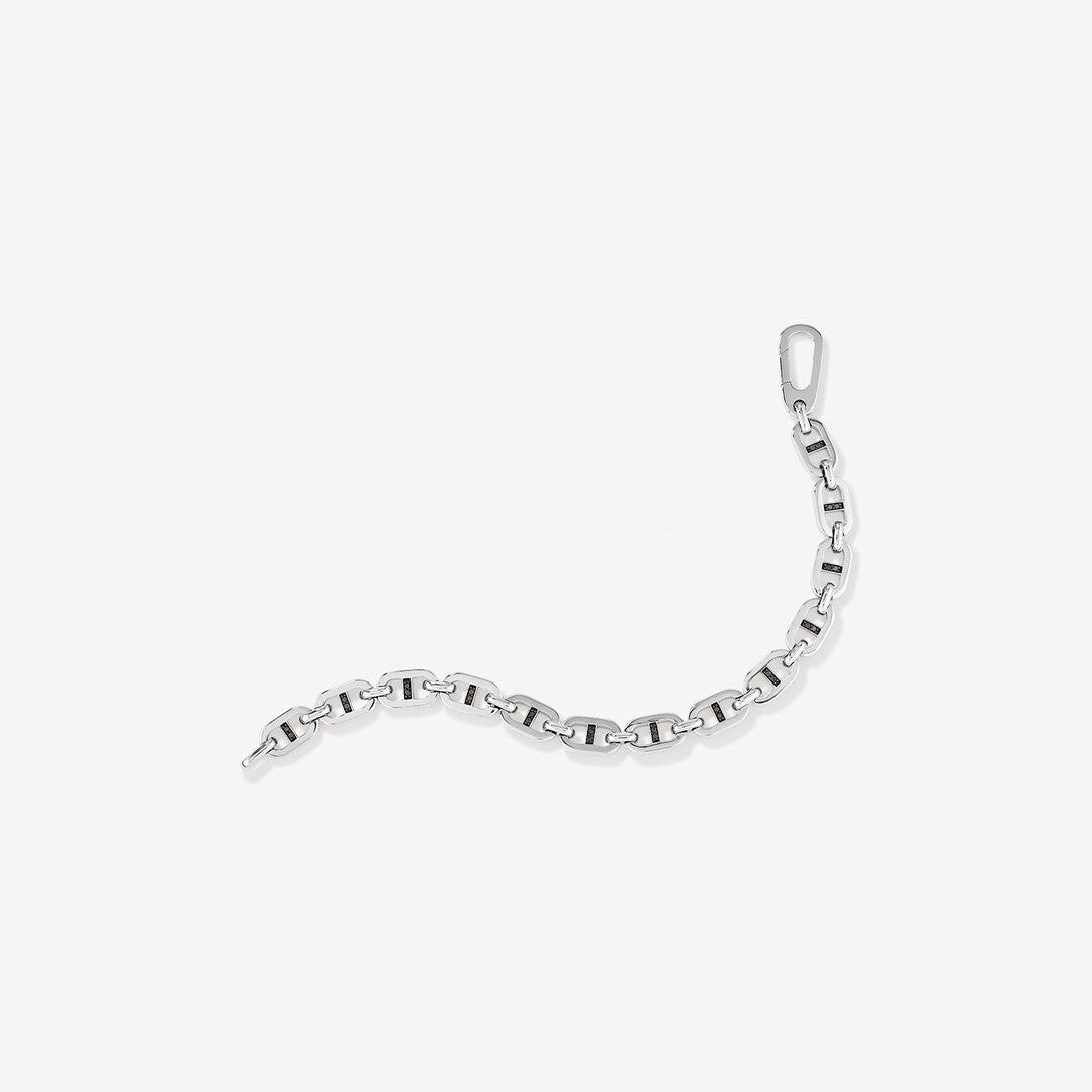 Round Cut Cubic Zirconia in 925 Sterling Silver Bracelet 2