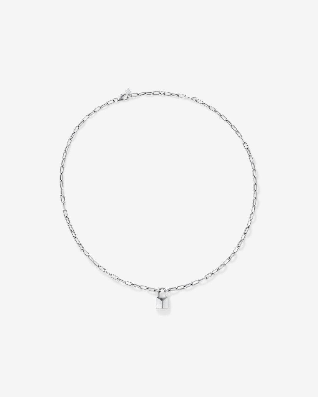 Round Cut Cubic Zirconia in 925 Sterling Silver Necklace 3