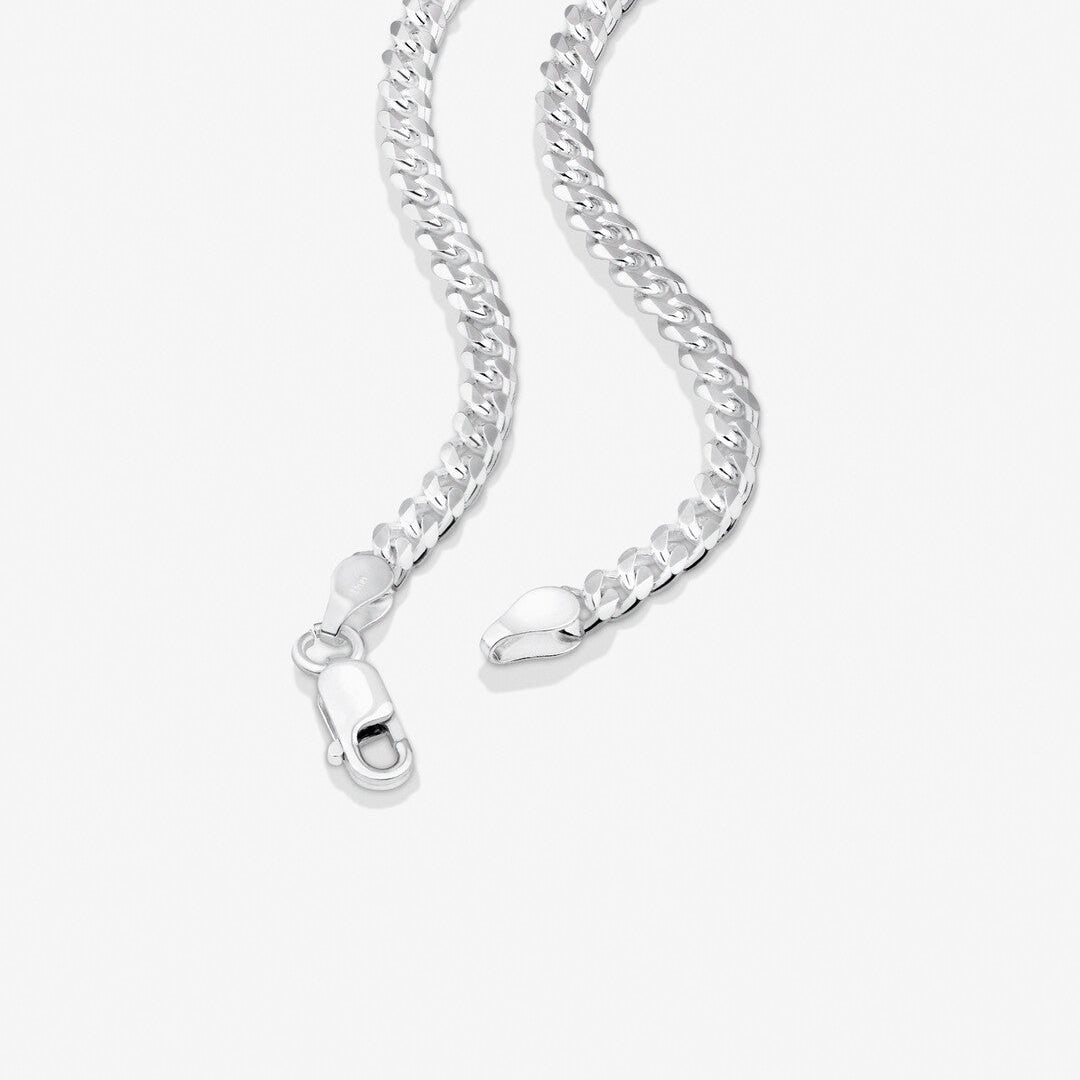 Round Cut Cubic Zirconia in 925 Sterling Silver Necklace 2