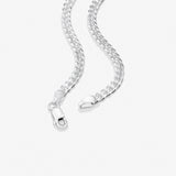Round Cut Cubic Zirconia in 925 Sterling Silver Necklace 2