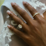 Stunning 1.0 CT Oval Moissanite Engagement Ring with Solitaire Design 16