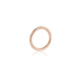 Stunning 0.10 TCW Round Moissanite Stones  Flash Wedding Bands 5