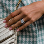 Oval Cut Cubic Zirconia in 925 Sterling Silver Ring 1