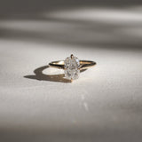 Stunning 1 CT Cushion Moissanite Engagement Ring with Solitaire Design 1