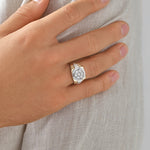 0.25 TCW Round Moissanite Men's Wedding Band in Solid Gold 1