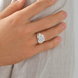 0.25 TCW Round Moissanite Men's Wedding Band in Solid Gold 1