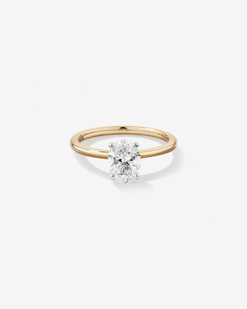 Stunning 1.25 CT Oval Moissanite Engagement Ring in Solitaire Design 1