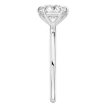 Stunning 1.0- 2.0 CT Round Moissanite Engagement Ring with Solitaire Design 4