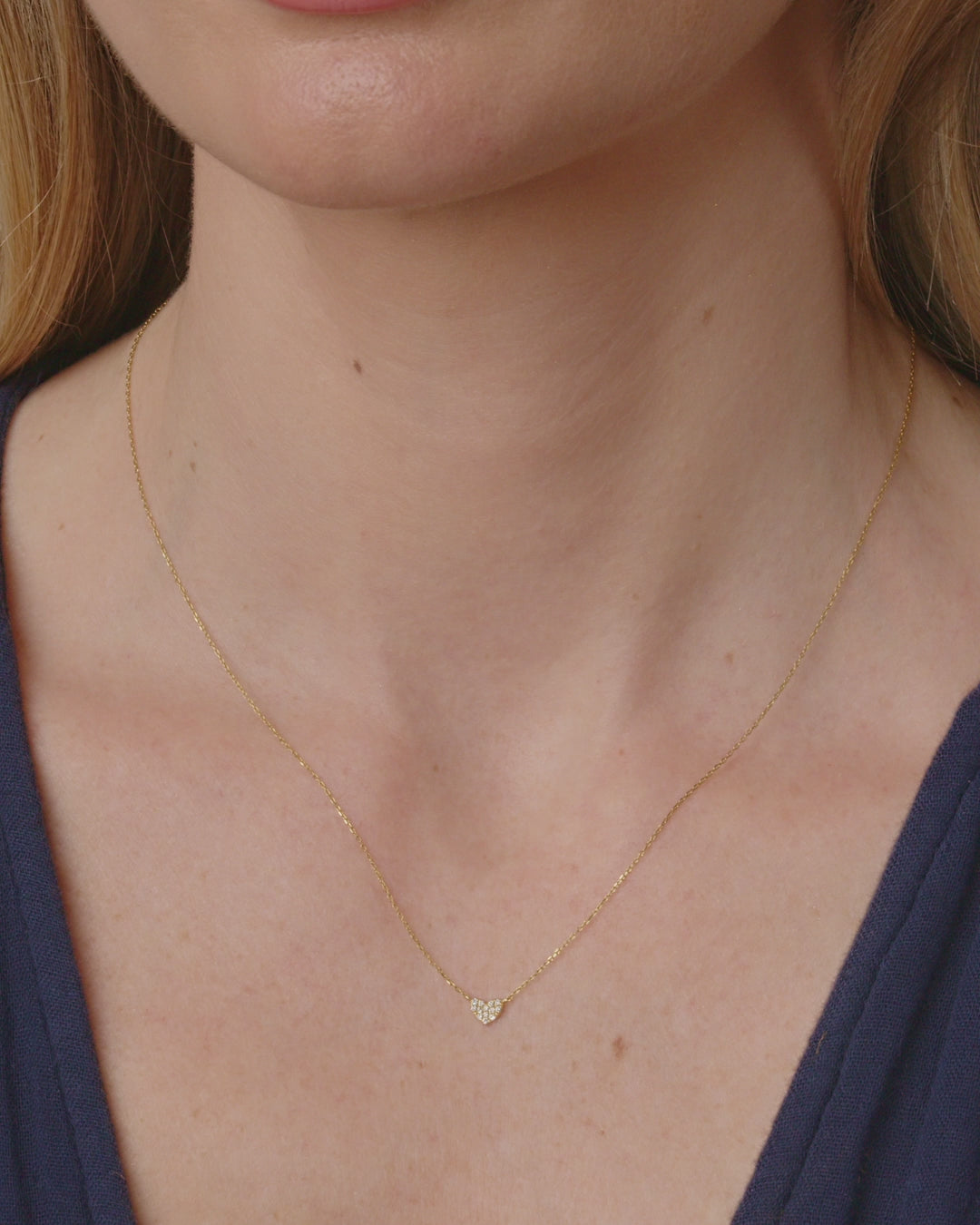Round Cut Cubic Zirconia in 925 Sterling Silver Necklace 5