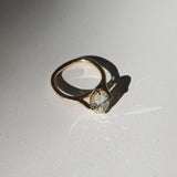 Stunning 2.0 CT Oval Moissanite Engagement Ring with Solitaire Design 2