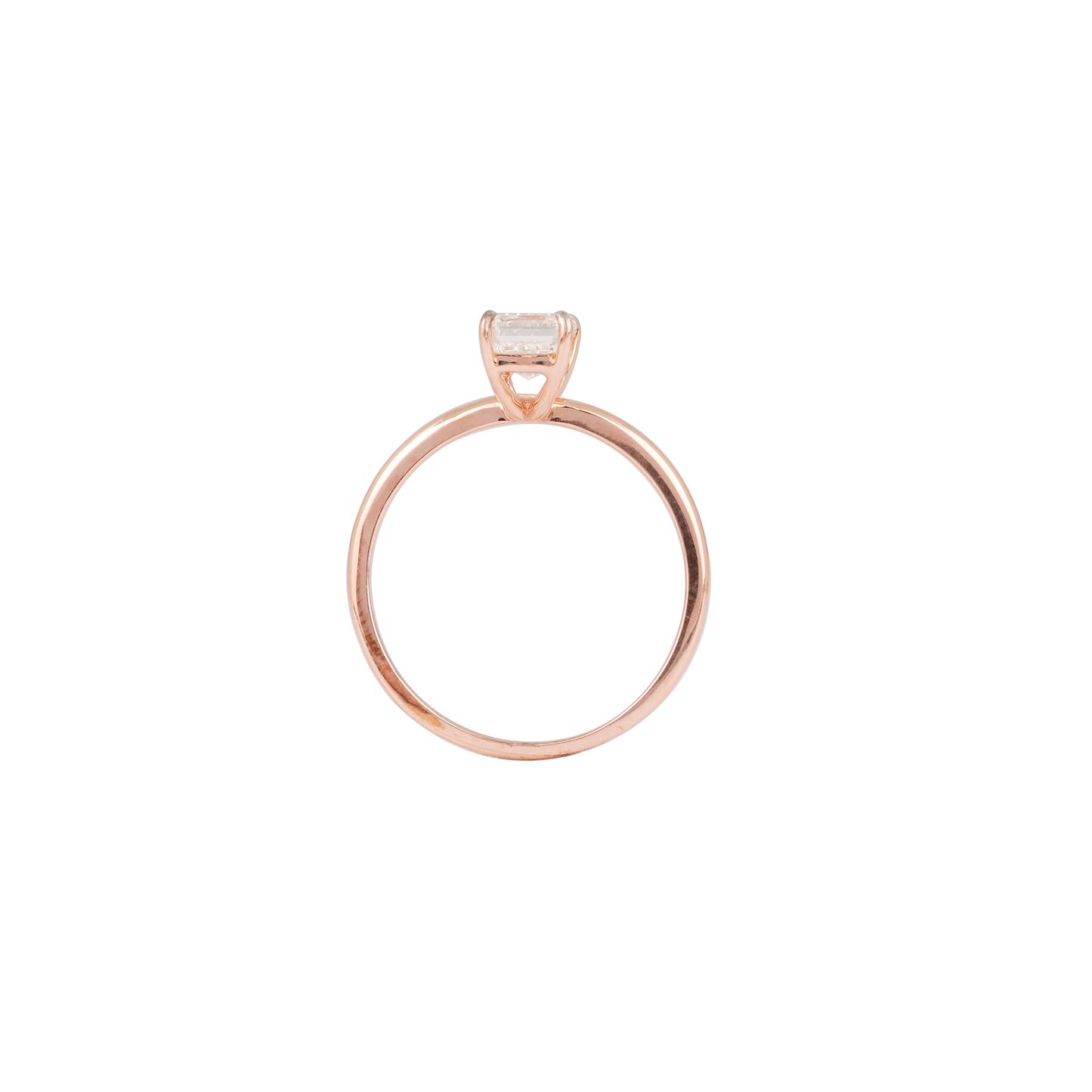 Stunning 1.0 CT Oval Moissanite Engagement Ring with Solitaire Design 2