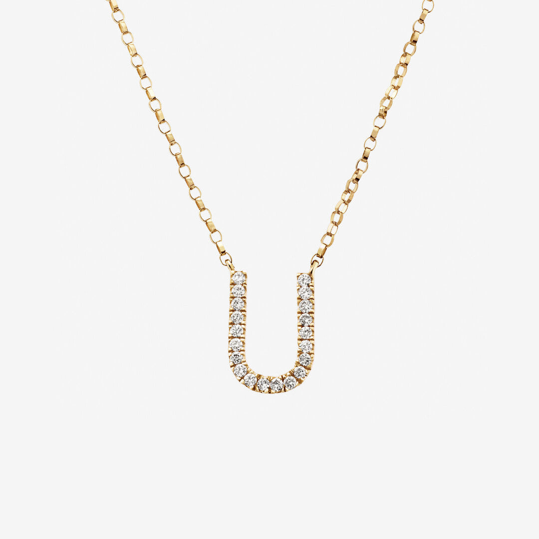 Round Cut Cubic Zirconia in 925 Sterling Silver Necklace 1