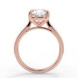 Stunning 2.80 CT Cushion Moissanite Engagement Ring with Solitaire Design 9