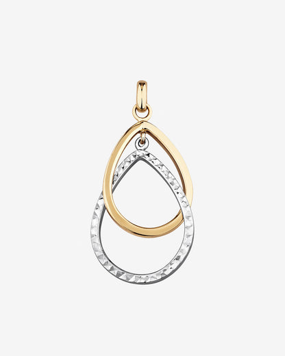 Round Cut Cubic Zirconia in 925 Sterling Silver Necklace 1