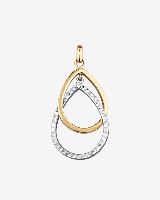 Round Cut Cubic Zirconia in 925 Sterling Silver Necklace 1