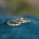 0.2 TCW Marquise Cut Moissanite Bridal Wedding Band With Pave Accents 5
