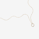 Round Cut Cubic Zirconia in 925 Sterling Silver Necklace 2