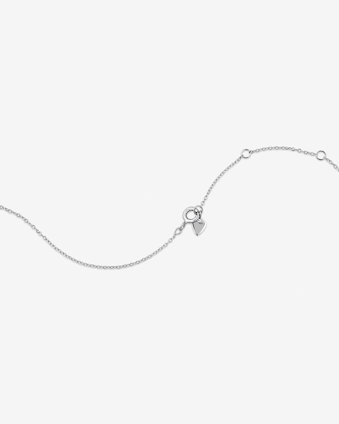 Round Cut Cubic Zirconia in 925 Sterling Silver Necklace 3