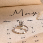 Stunning 3.0 CT Oval Moissanite Engagement Ring with Hidden Halo Design 4