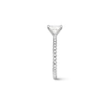 Stunning 0.5 CT Oval Moissanite Stone Engagement Ring In Solitaire Design 2