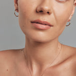 Round Cut Cubic Zirconia in 925 Sterling Silver Necklace 3