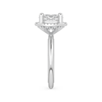 Oval Cut 1.5 Carat Moissanite Ring – Halo Setting in Gold