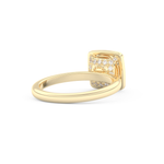 Round Cut 1.5 Carat Moissanite Ring – Pave Setting in Gold