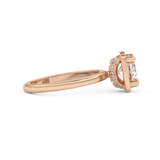 Round Cut 1.5 Carat Moissanite Ring – Pave Setting in Gold