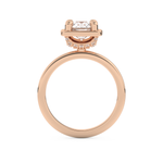 Round Cut 1.5 Carat Moissanite Ring – Pave Setting in Gold