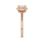 Round Cut 1.5 Carat Moissanite Ring – Pave Setting in Gold