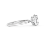Round Cut 1.5 Carat Moissanite Ring – Pave Setting in Gold