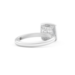 Round Cut 1.5 Carat Moissanite Ring – Pave Setting in Gold