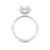 Round Cut 1.5 Carat Moissanite Ring – Pave Setting in Gold