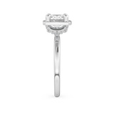 Round Cut 1.5 Carat Moissanite Ring – Pave Setting in Gold
