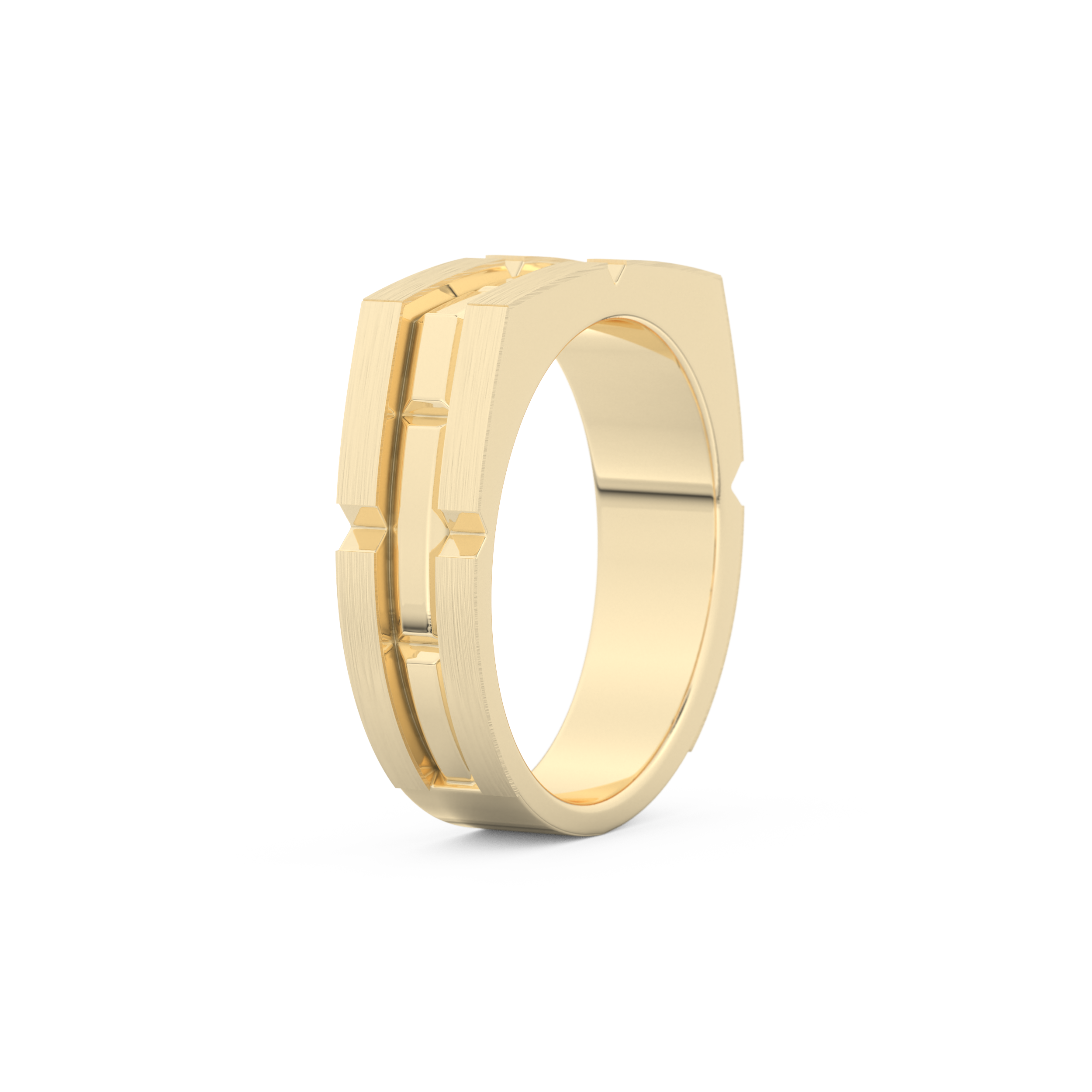 Plain Wedding Band Moissanite – Yellow, White, or Rose Gold