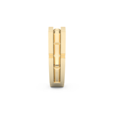 Plain Wedding Band Moissanite – Yellow, White, or Rose Gold