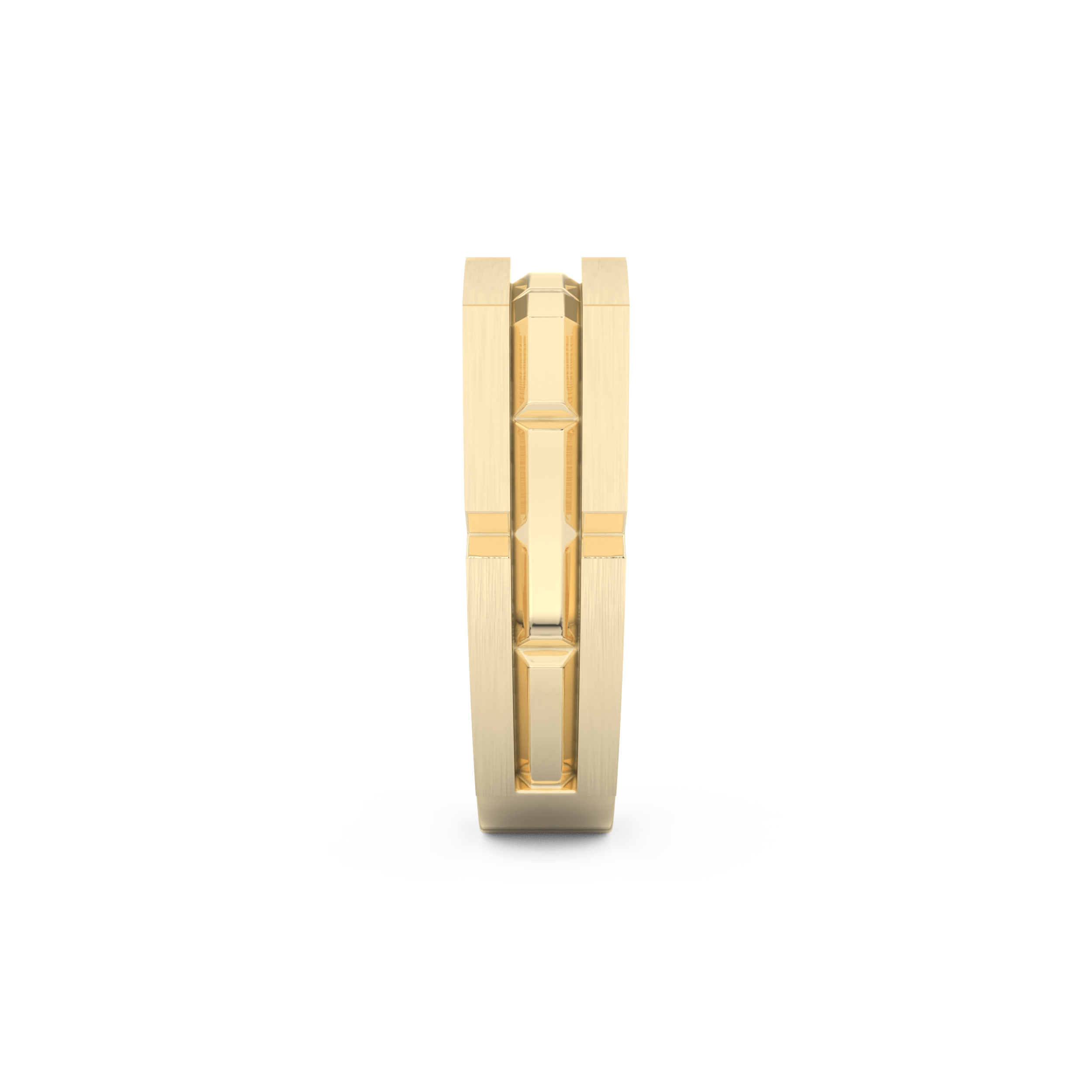 Plain Wedding Band Moissanite – Yellow, White, or Rose Gold