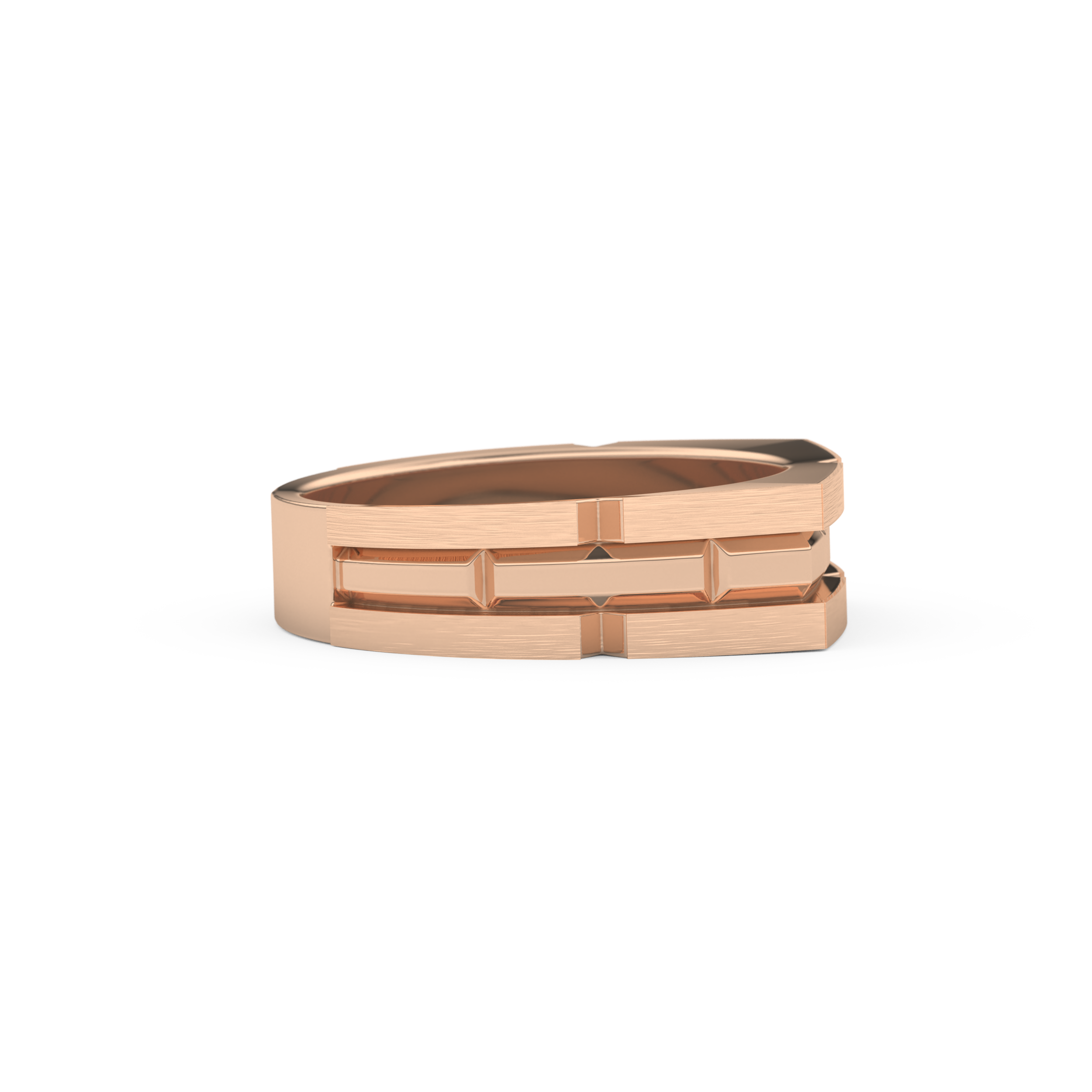 Plain Wedding Band Moissanite – Yellow, White, or Rose Gold