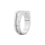 Plain Wedding Band Moissanite – Yellow, White, or Rose Gold