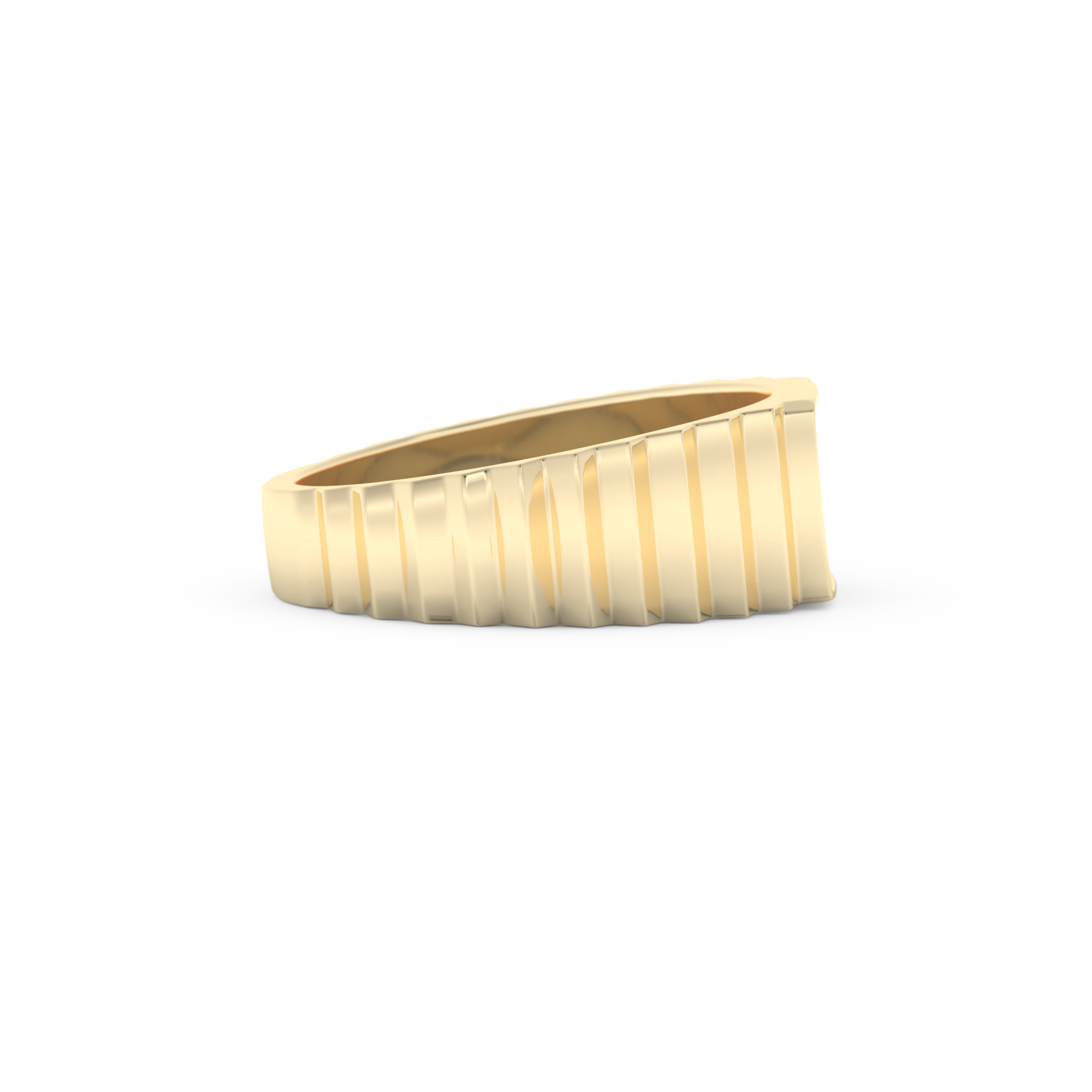 Multi Stones Wedding Band with 0.191 TCW Round Cut Moissanite – Yellow, White, or Rose Gold