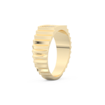 Multi Stones Wedding Band with 0.191 TCW Round Cut Moissanite – Yellow, White, or Rose Gold