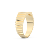 Multi Stones Wedding Band with 0.191 TCW Round Cut Moissanite – Yellow, White, or Rose Gold