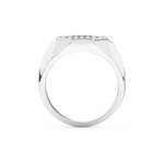 Multi Stone Setting Wedding Band with 0.43 TCW Round Cut Moissanite – Yellow, White, or Rose Gold