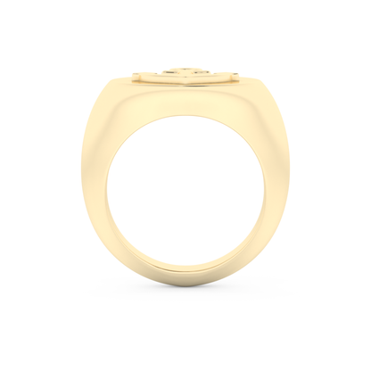 Anchor Wedding Band Moissanite – Yellow, White, or Rose Gold